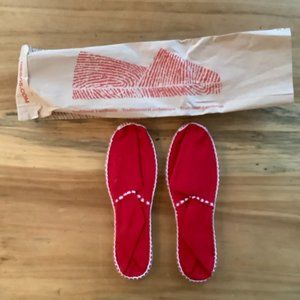Brand new, red Diegos Espadrilles size 41